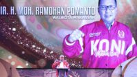Wali Kota Danny Harap KONI Makassar dan Sulsel Kompak Bina Olahraga