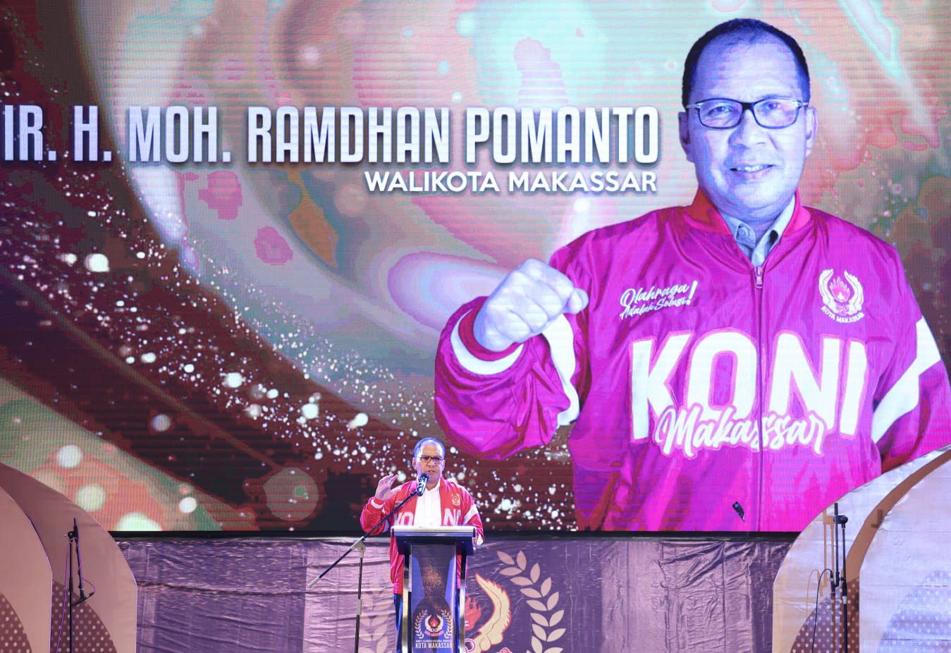 Wali Kota Danny Harap KONI Makassar dan Sulsel Kompak Bina Olahraga