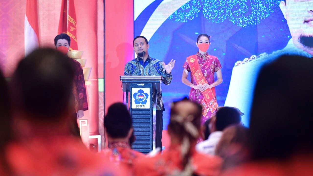Buka Munas PSMTI, Gubernur Sulsel: Mari bersama membangun bangsa