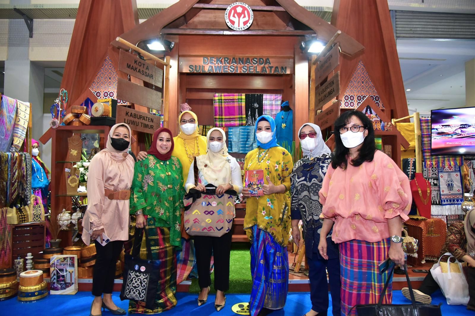 Kerajinan Sulsel Ramaikan Inacraft 2022 di Jakarta, Gubernur Harap Produk Sulsel Go Internasional