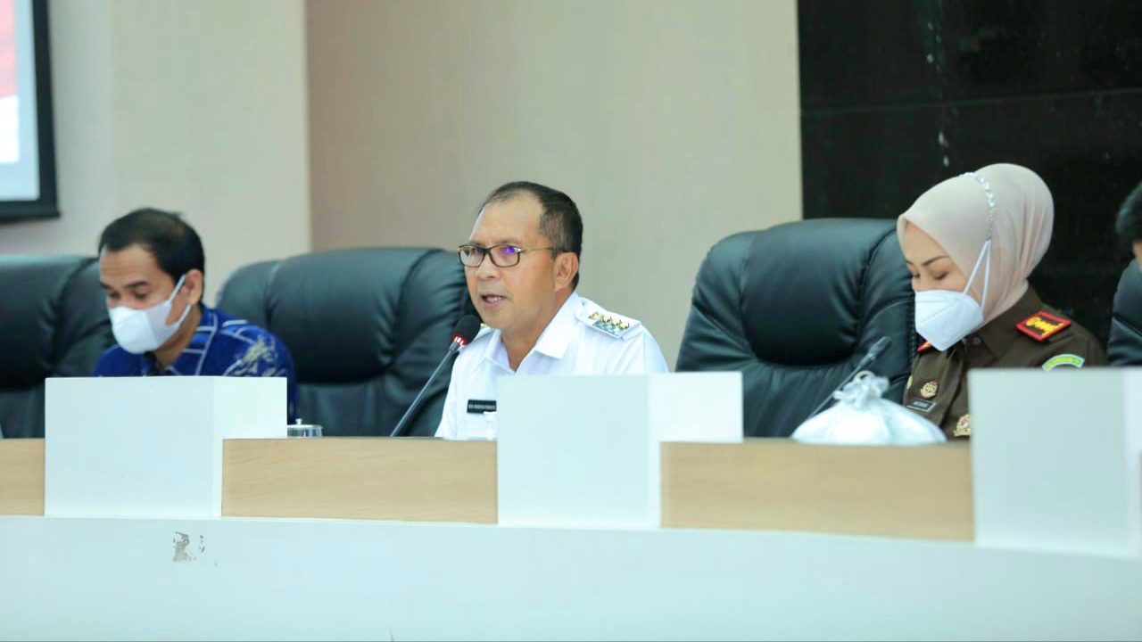 Walikota Danny, Pimpin Rakor Ketersediaan Pangan Jelang Ramdhan