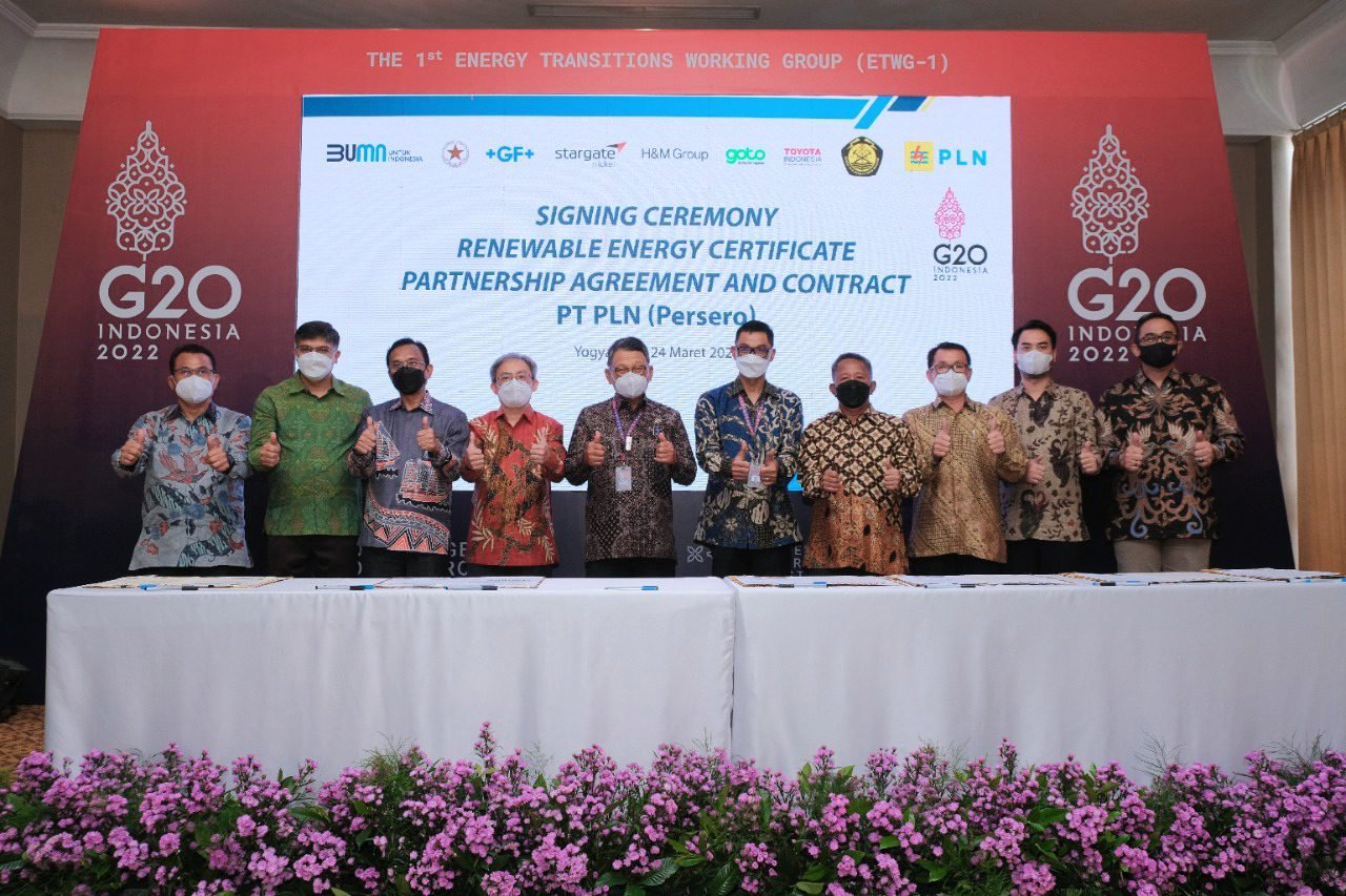 Di Forum ETWG, PLN Teken 4 Kerjasama Strategis Percepat Transisi Energi Bersih