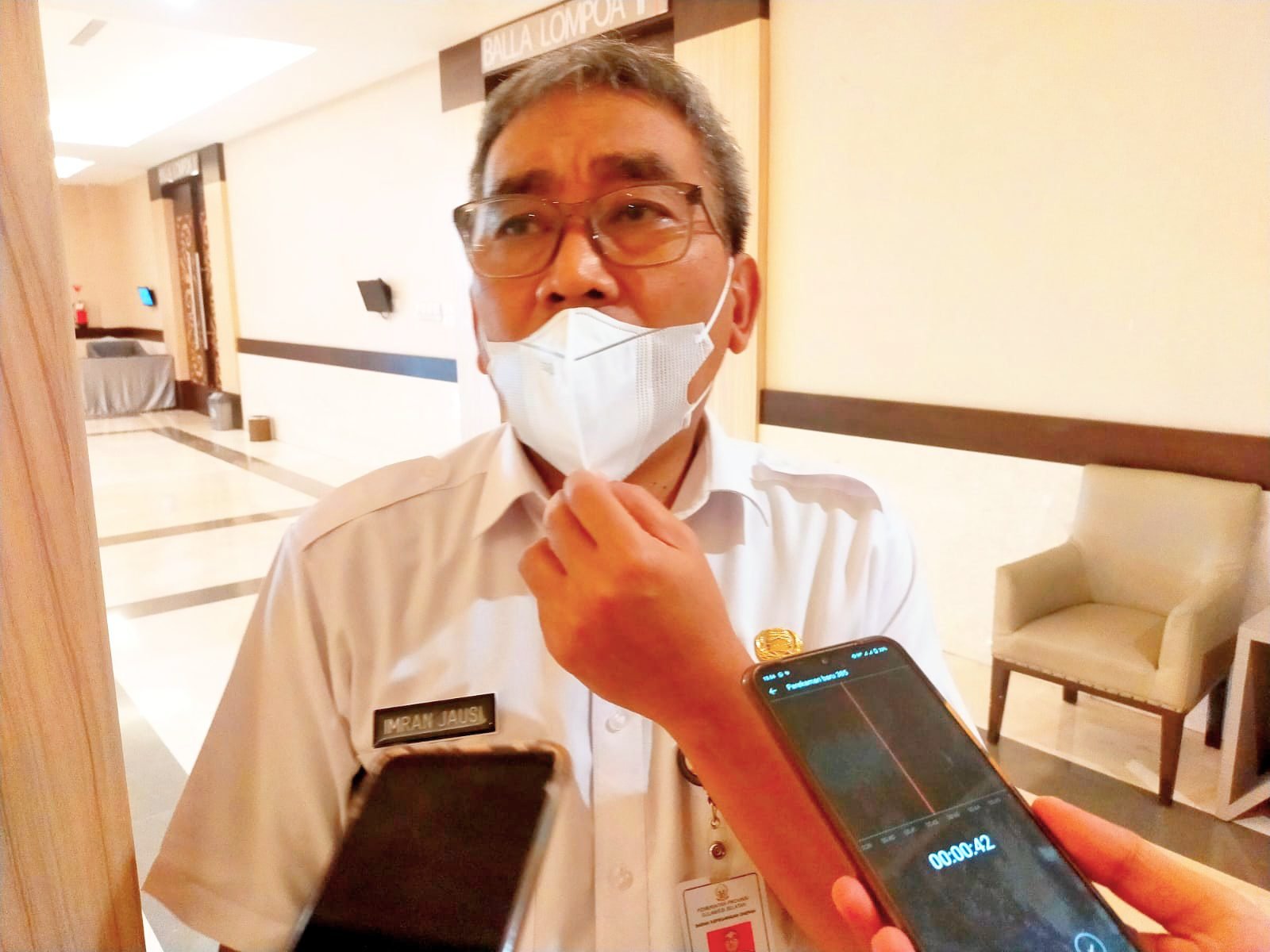 Kepala BKD Sulsel, Imran Jausi