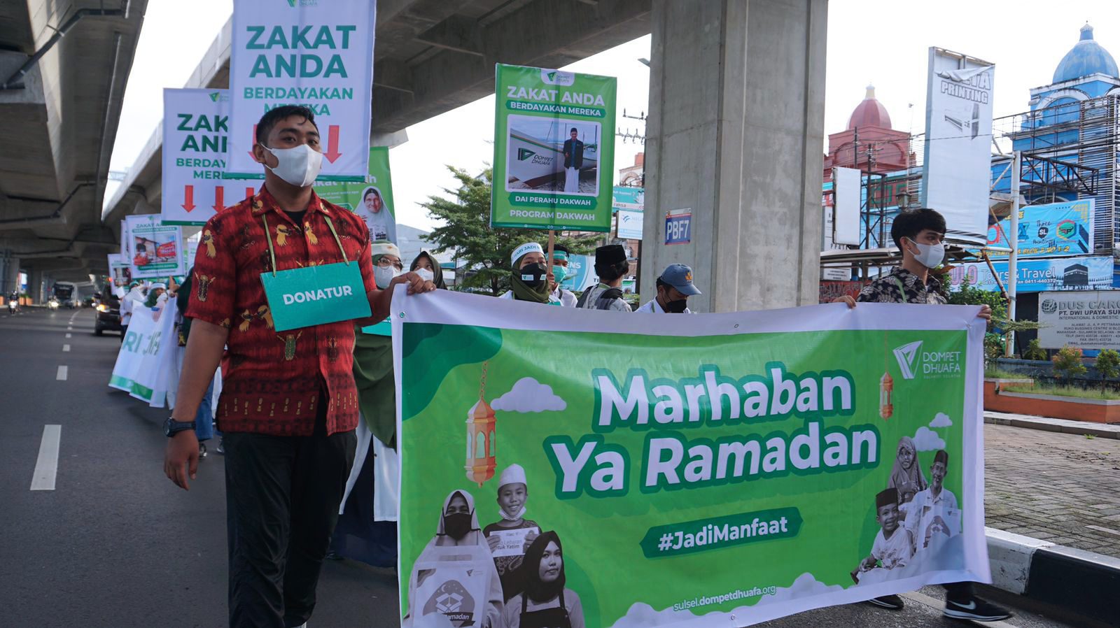 Dompet Dhuafa Sulsel Gelar Kampanye 30 Hari Jadi Manfaat Pada Tarhib Ramadan