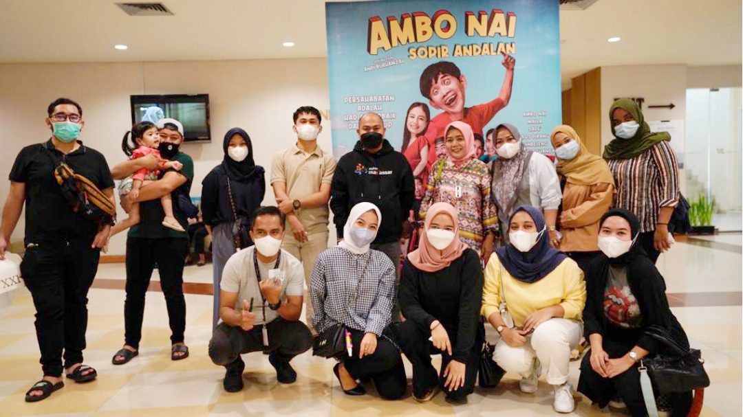 Nobar Film Ambo Nai' Supir Andalan, Kadispar Ajak Warga Dukung Karya Sineas Makassar Terus Eksis