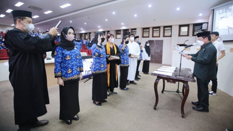 Pengambilan Sumpah ASN Formasi 2019, Sekda Kota Makassar Tekankan Hal Ini