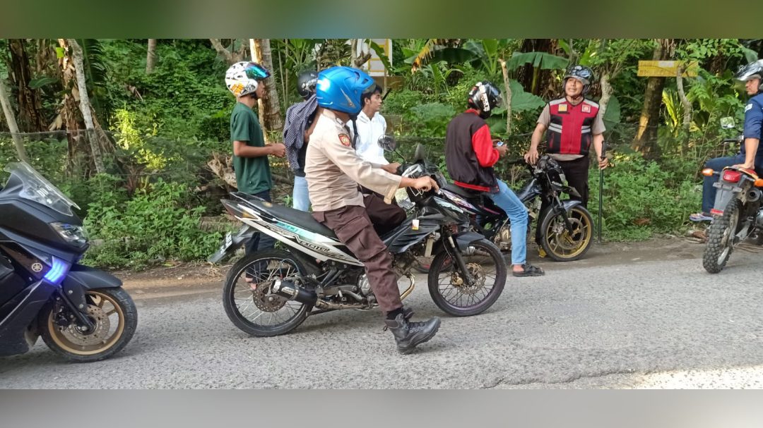 Sisir Pelaku Balap Liar, Tim Gabungan Polres Selayar Amankan 4 Sepeda Motor