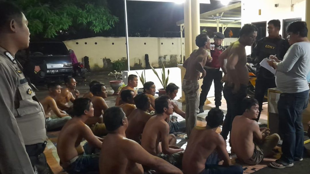 Polsek Manggala Gerebek Pesta Miras di Tamangapa