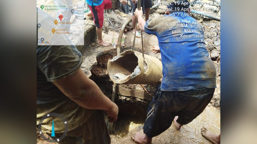 Pipa Distribusi Utama Bocor akibat Warga membuat Sumur Bor, Dirut PDAM: Ini harus diberikan sanksi