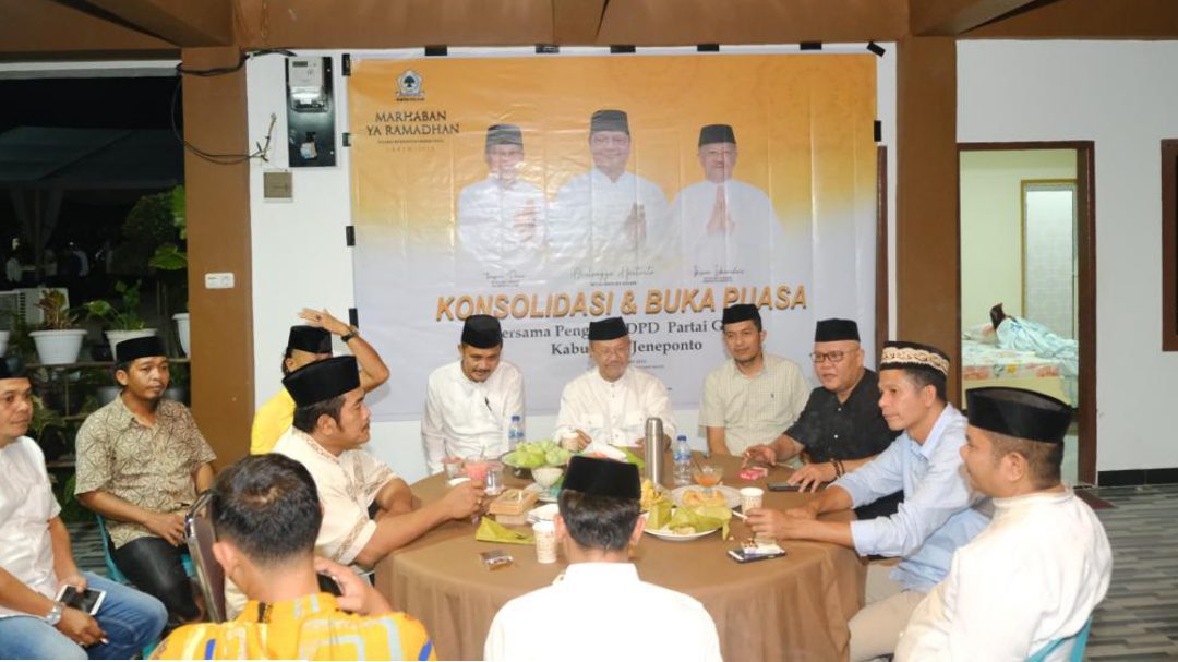 Iksan Kumpulkan Kader DPD II Golkar Jeneponto