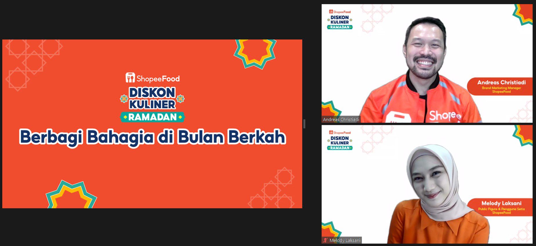 Hangatkan Bulan Ramadan, ShopeeFood Ajak Masyarakat saling Berbagi Bahagia