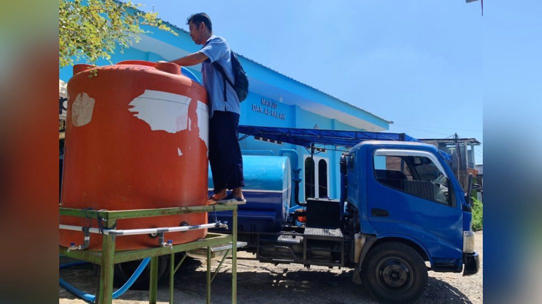 Program Ramadhan Indahnya Berbagi, PDAM Makassar Siapkan Tandon Air untuk Masjid