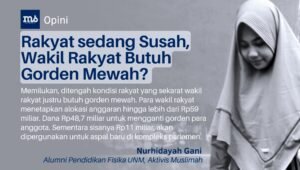 Rakyat sedang Susah, Wakil Rakyat Butuh Gorden Mewah?