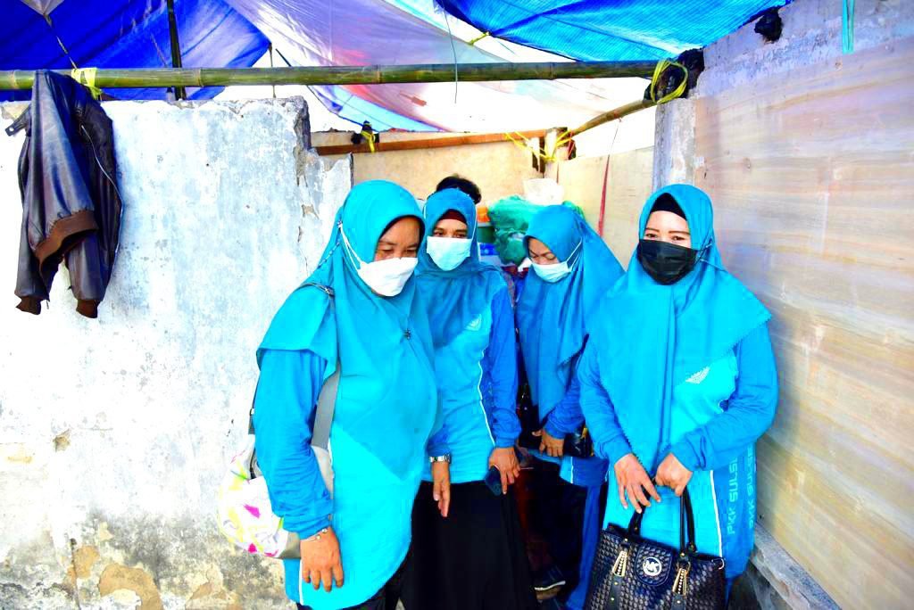 PKK Sulsel Bantu Korban Kebakaran di Bara-barayya