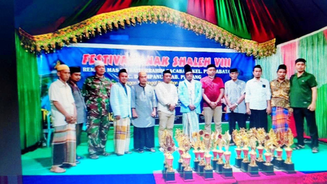Remaja Masjid Baiturrahim Cacabala Pinrang Kembali Gelar Festival Anak Shaleh