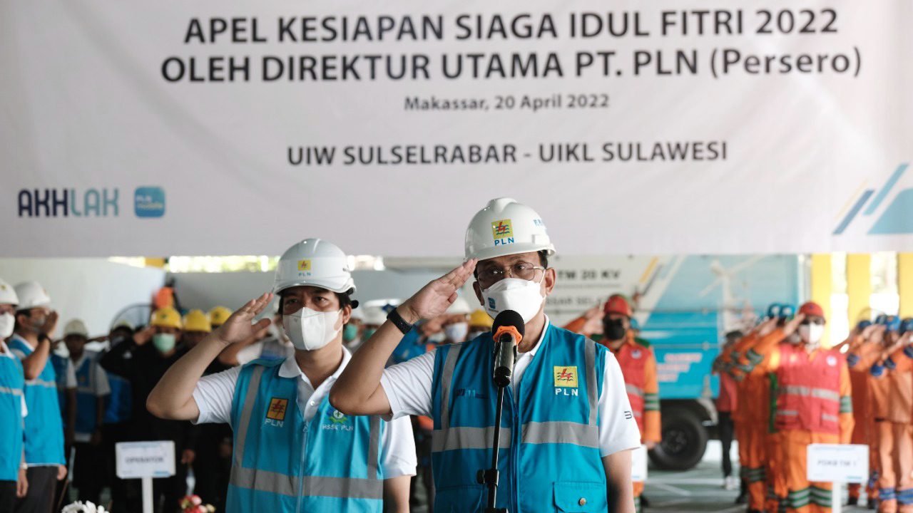 Apel Siaga Idul Fitri, Dirut PLN Turun Langsung Pastikan Keandalan Pasokan Listrik
