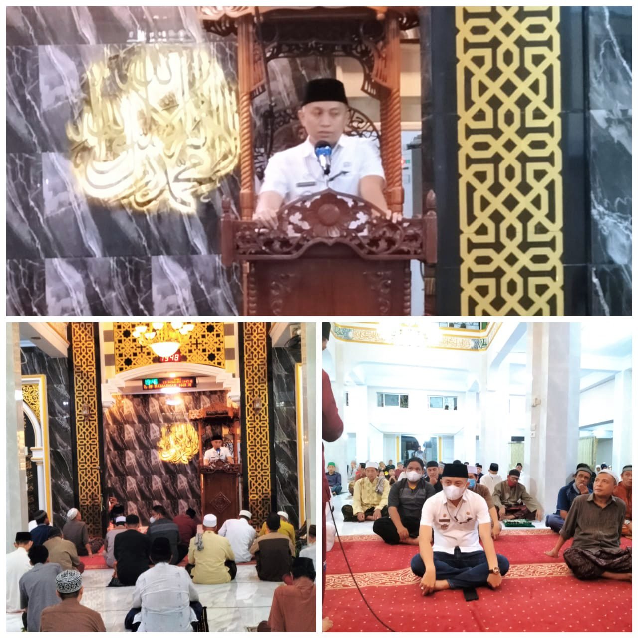 Sekcam Ujung Tanah Safari Ramadhan di Masjid Darussalam, Tabaringan