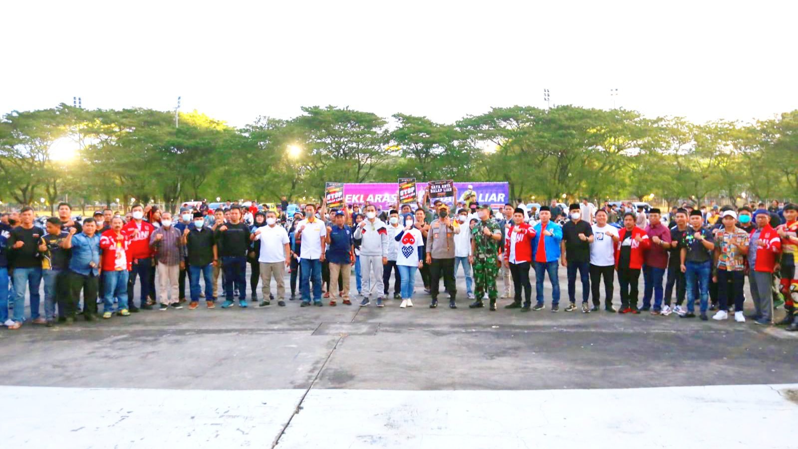 Wawali Fatma Deklarasikan Anti Balap Liar, Rangkul Anak Muda Makassar