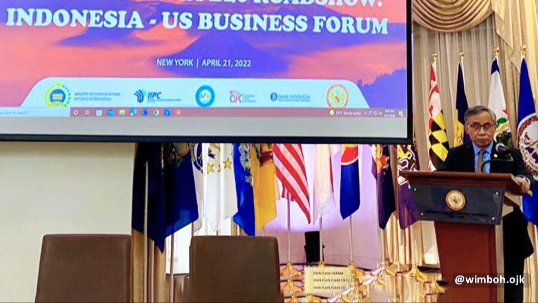 Hadiri Indonesia-US Business Forum, Wimboh: Industri Perbankan menunjukkan ketahanan yang konsisten