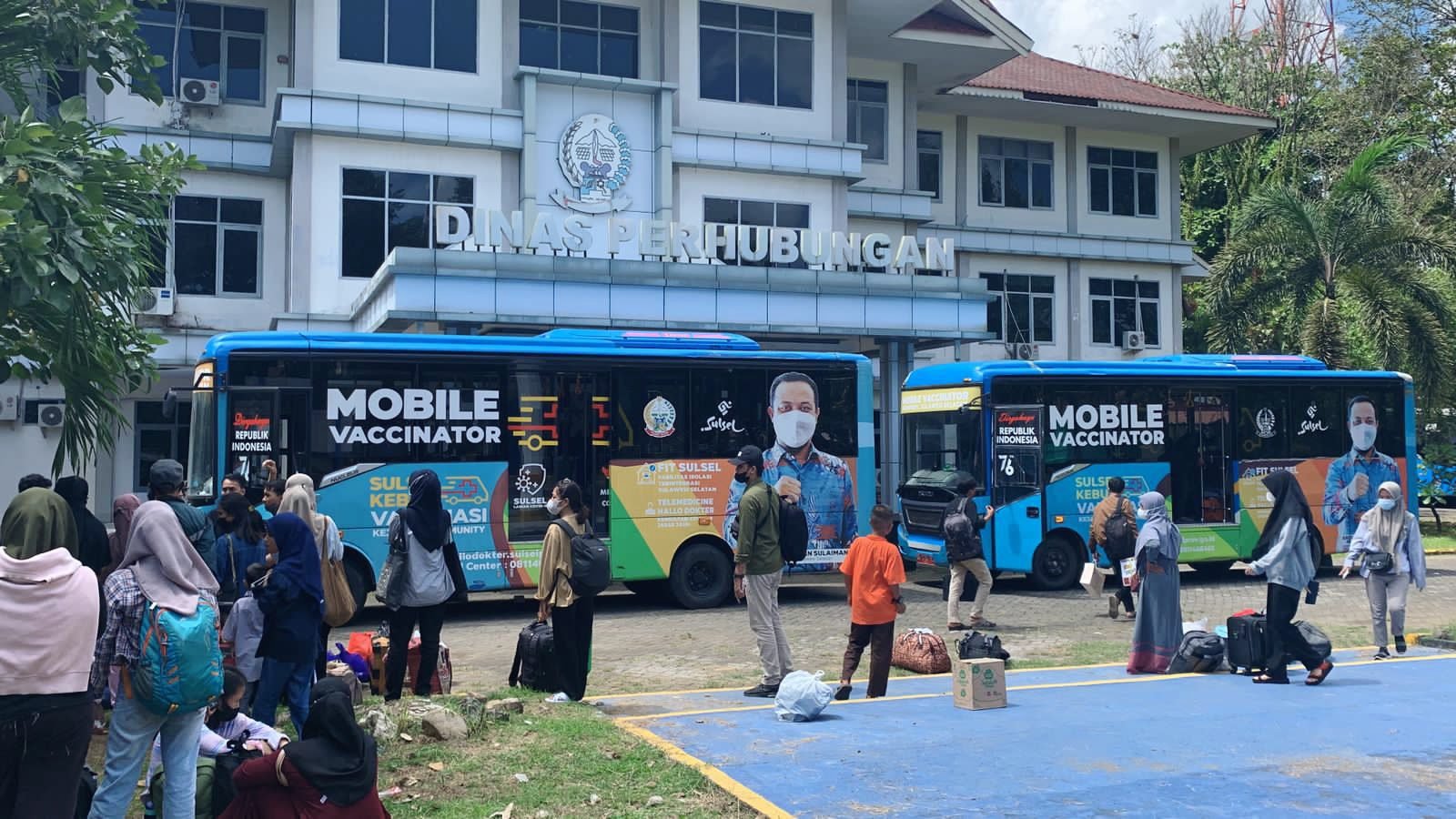 Hari Kedua Mudik Gratis oleh Pemprov Sulsel, Berangkatkan 700 Mahasiswa dan Masyarakat Umum