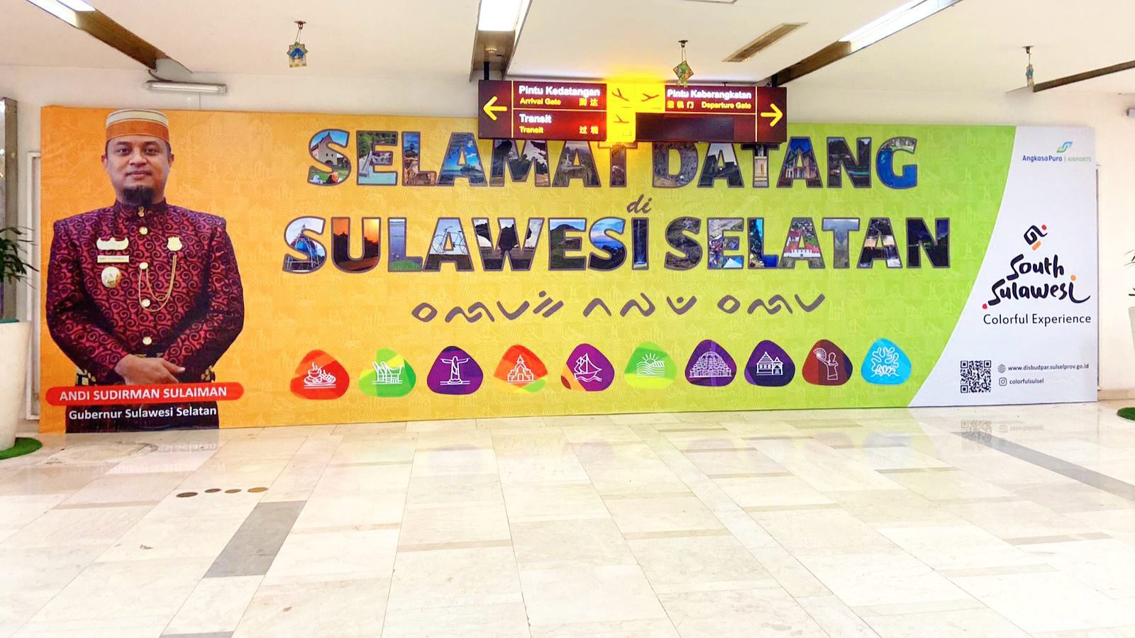 Genjot Wisatawan ke Sulsel, Disbudpar Pasang Spot Iklan di Bandara Hasanuddin