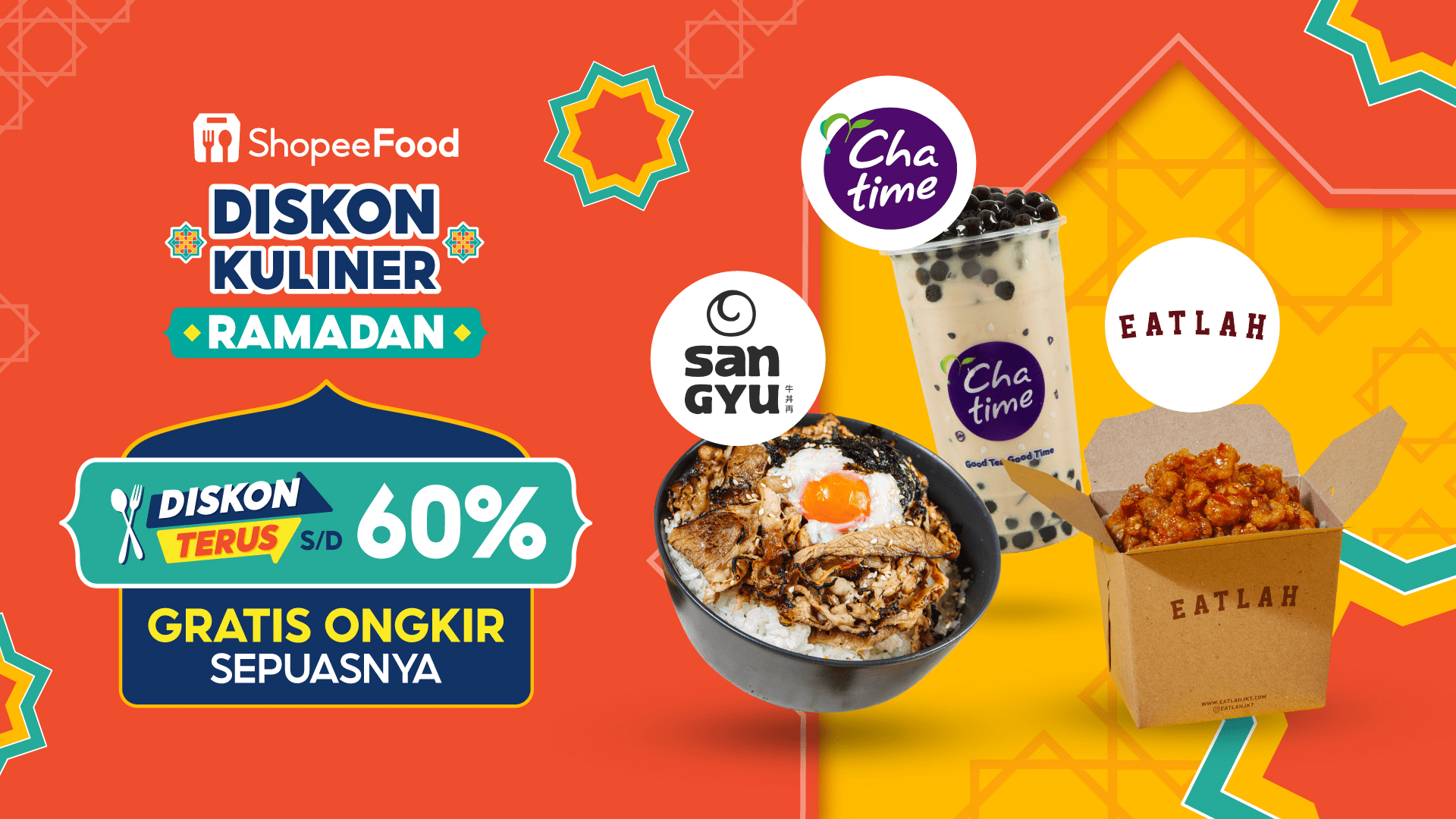 Hangatkan Bulan Ramadan, ShopeeFood Ajak Masyarakat saling Berbagi Bahagia