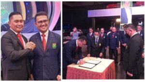 Sekjen PBSI Pusat Kukuhkan Pengurus PBSI Sulsel