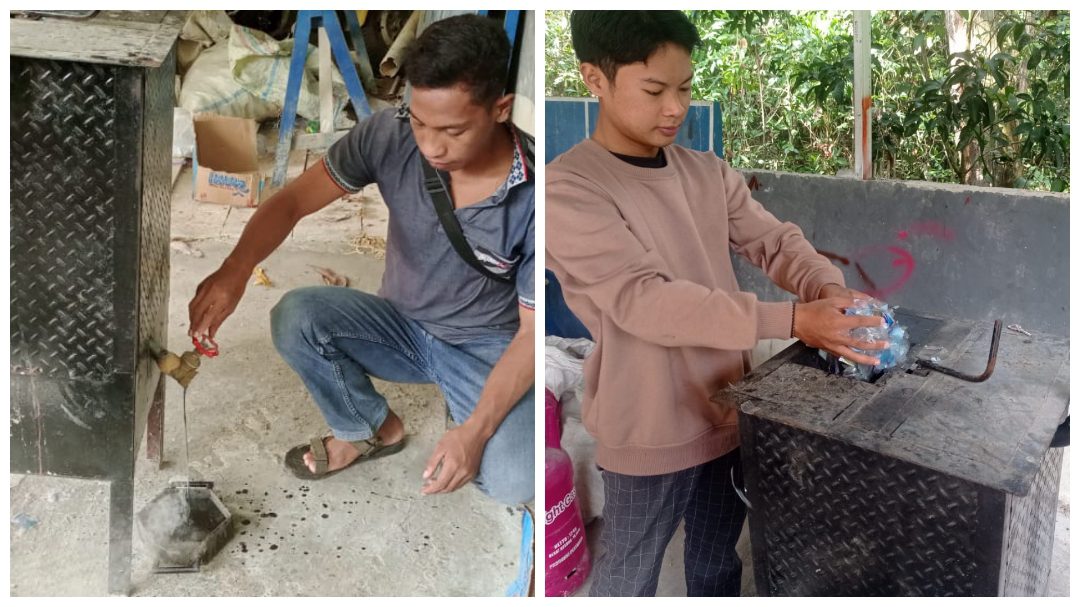 PLN Peduli Lingkungan, Olah Sampah Plastik jadi Paving Block