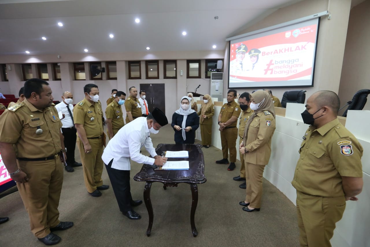 15 Camat Tandatangani Komitmen Bersama Penanganan Lorong Wisata 