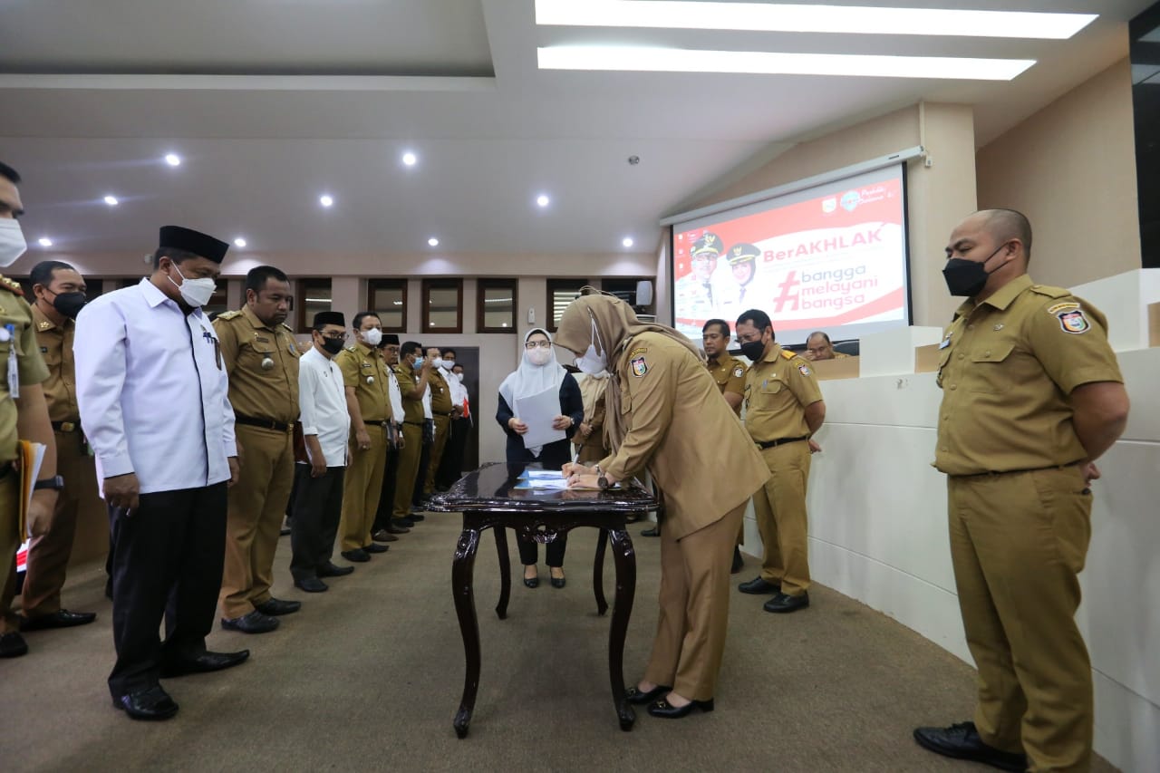 15 Camat Tandatangani Komitmen Bersama Penanganan Lorong Wisata