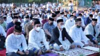 Jamaah Padati Lokasi Shalat Idul Fitri, Danny: Angka Kasus Rendah