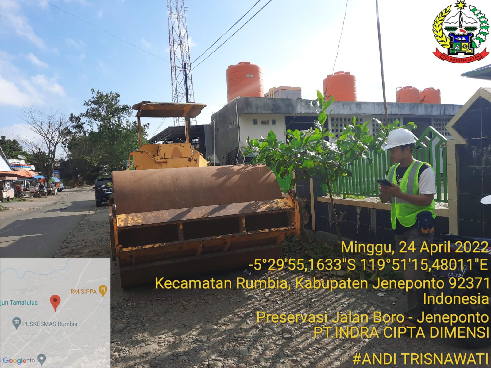 PUTR Sulsel Mulai Tangani Lanjutan Ruas Boro Jeneponto