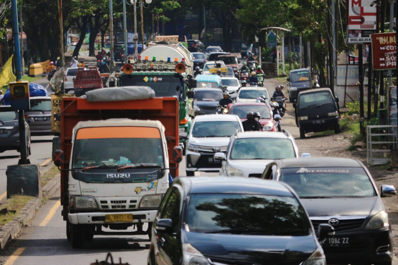 Satlantas Polrestabes Makassar Antisipasi Lonjakan Arus Balik Mudik Lebaran