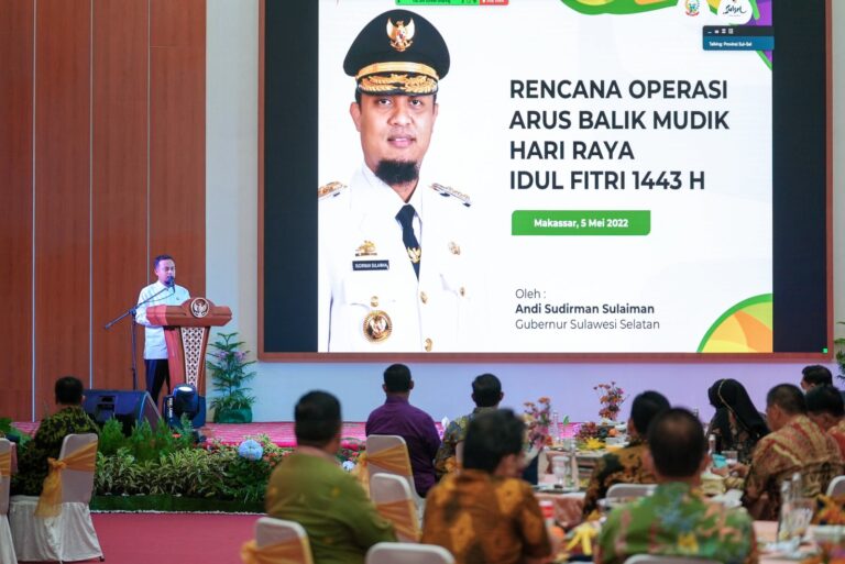 Puncak Arus Balik Lebaran Diprediksi 8 Mei, Andi Sudirman Pimpin Rakor bersama Forkopimda