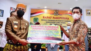 HUT Lutra ke-23, Gubernur Andi Sudirman Berikan Benih Gratis Unggul Untuk Seluas 1000 ha