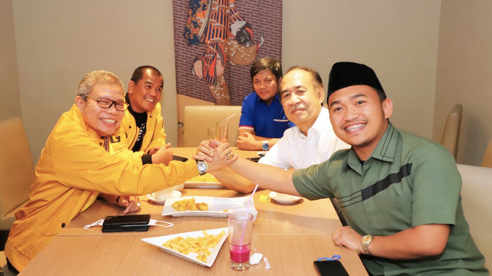 Golkar-PPP-PAN Kompak Jalan Amanah Koalisi DPP di Sulsel