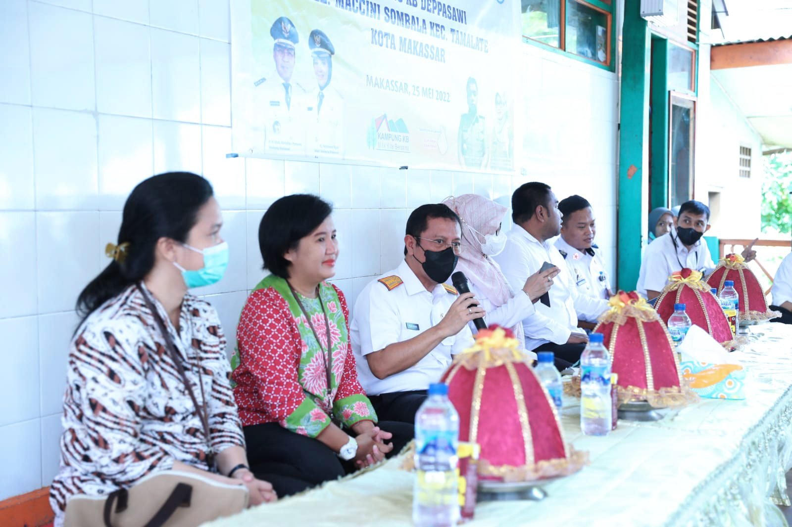 Nominasi Lima Besar Kampung KB se-Sulsel, Sekda Makassar Terima Kunjungan Tim Verifikasi Lapangan