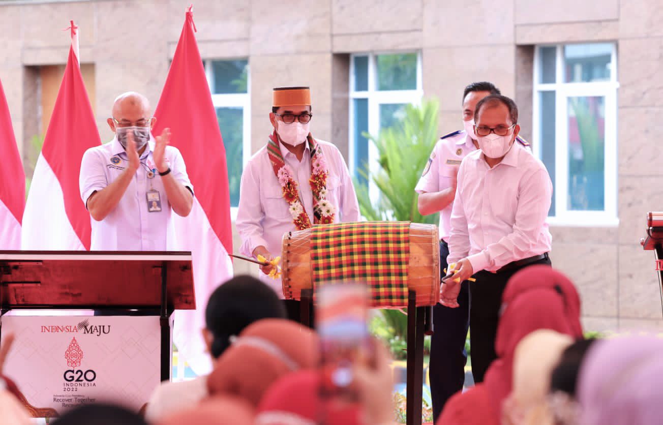 Danny Dampingi Menhub RI Resmikan RS PIP 