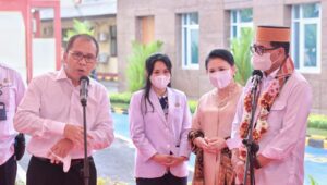 Wali Kota Danny Dampingi Menhub RI Resmikan RS PIP