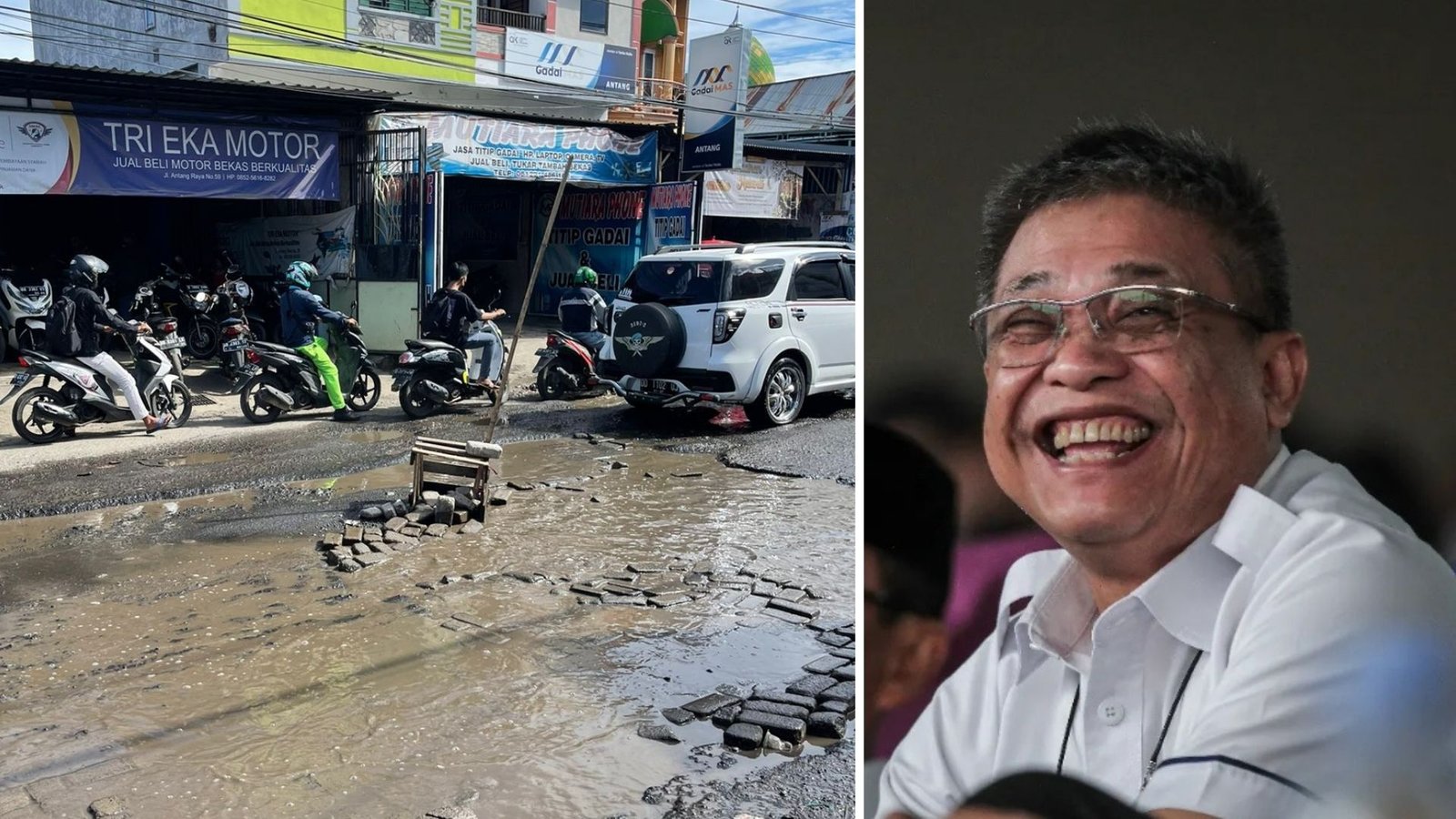 Beni Iskandar Pastikan Genangan Air di Antang Bukan dari PDAM