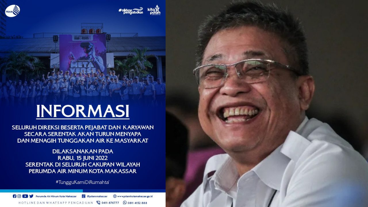 Direksi PDAM Makassar akan sapa Langsung Pelanggan hari Ini