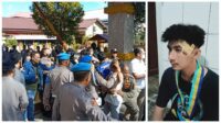 Kader PMII Luka-luka Diduga Diseret Polisi Saat Demo di Mapolres Pangkep
