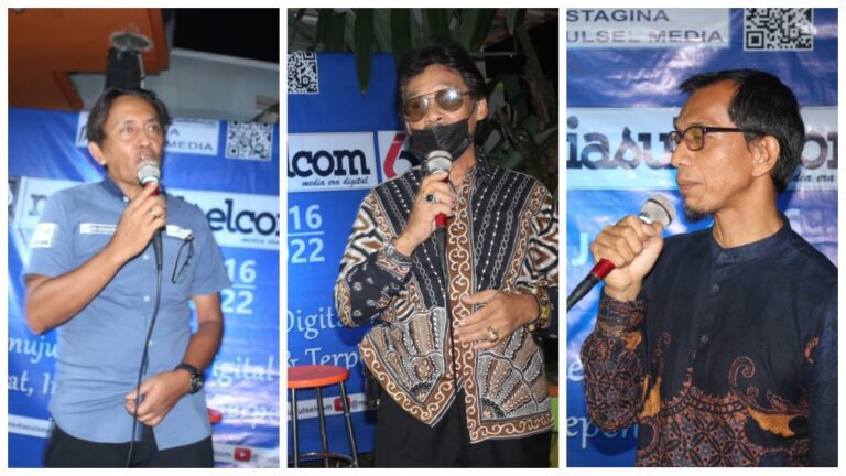 Rayakan Ultah Ke-6 dengan Sederhana, Mediasulsel.com Peroleh Apresiasi dari Wartawan Senior Sulsel