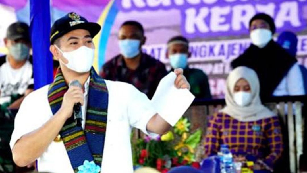 Bupati Yusran Evaluasi Capaian Vaksinasi Covid-19 di Puskesmas