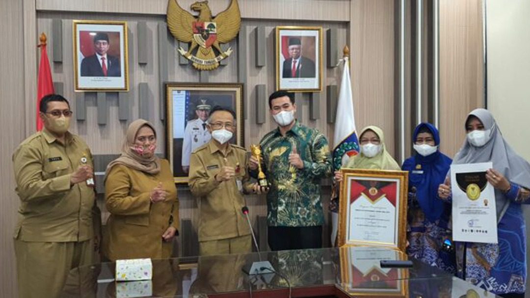 Pemkab Pangkep Terima Penghargaan IGA 2021 dari Kemendagri