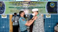 KBHU Jamiatul Bahari Lantamal VI Lepas Rombongan Jamaah Haji