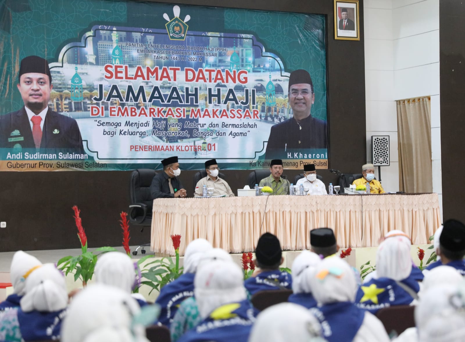 Lepas Jamaah Haji, Sekda Makassar Ingatkan Jaga Kesehatan