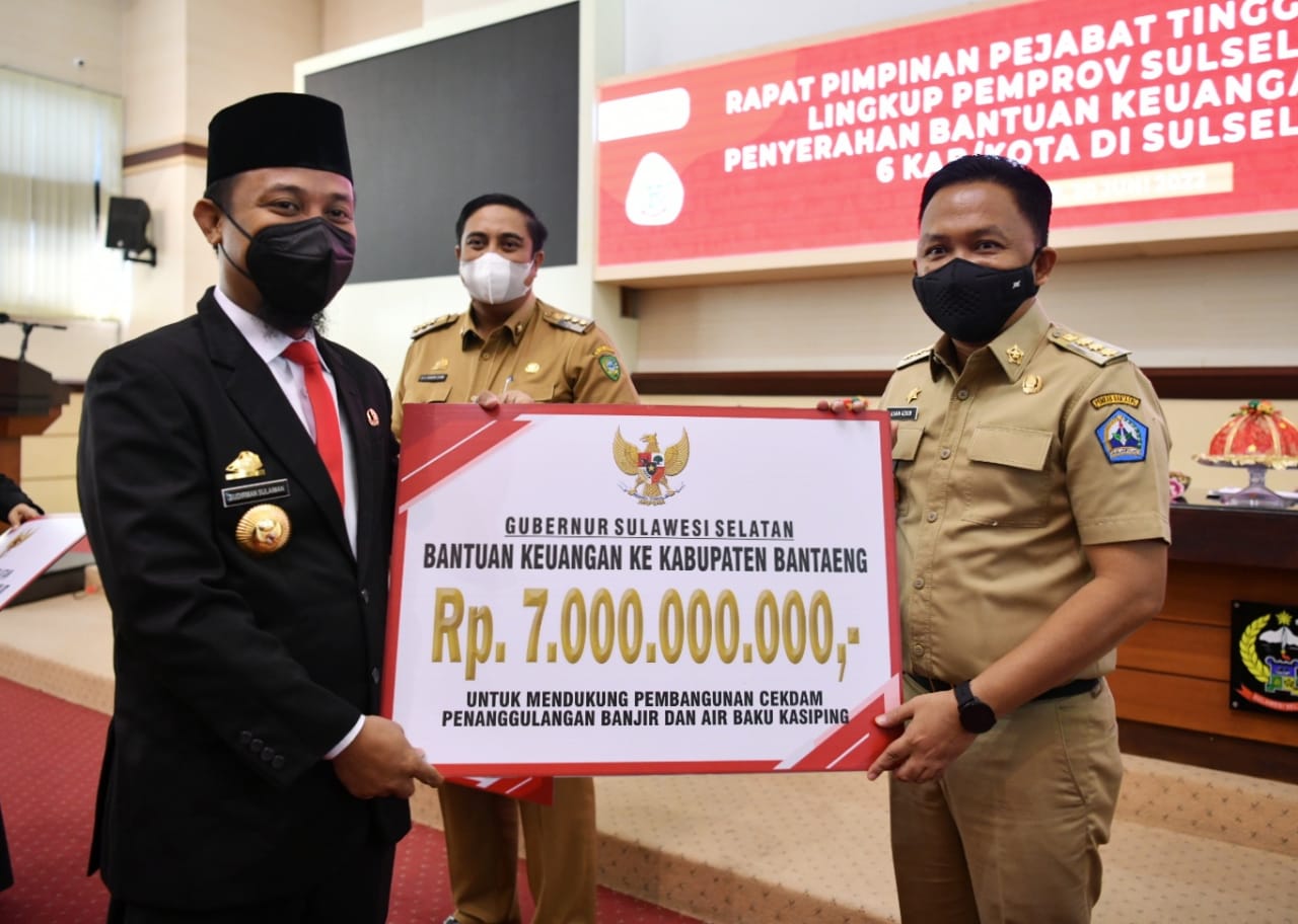 Rp7 M Untuk Atasi Banjir di Bantaeng, Gubernur Sulsel: Sesuai Kunjungan saat Banjir Tahun lalu