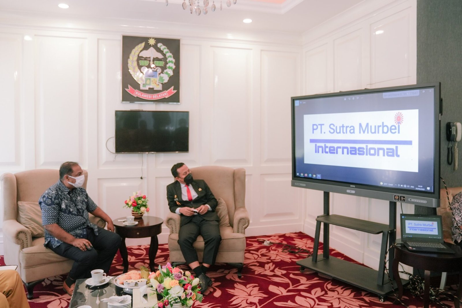 Tertarik Jajaki Investasi Sutera di Sulsel, Investor Asal Hongkong Temui Gubernur Andi Sudirman