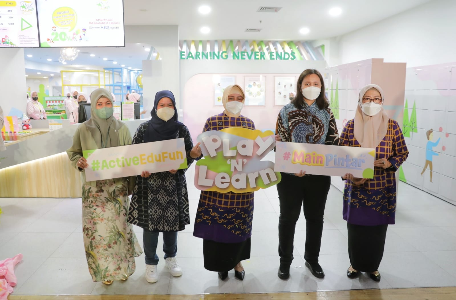 Hadiri Grand Opening Play ‘N’ Learn Timezone, Indira: Tempat Bermain Anak Yang Menyenangkan